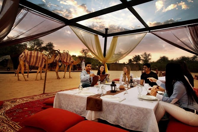Dubai Desert Conservation Reserve-campsite dubai
