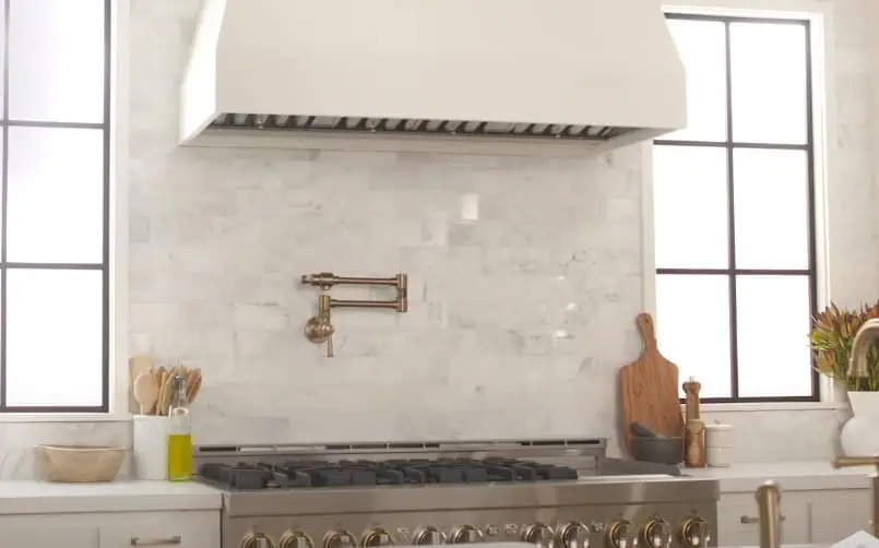 custom range hood