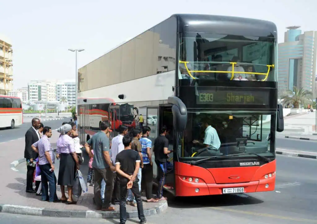 Dubai public transport fines