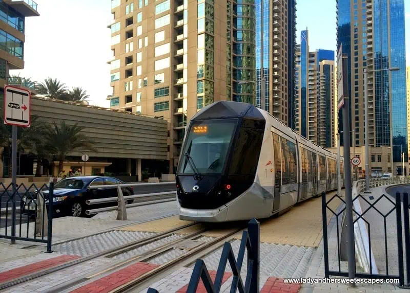 Dubai tram