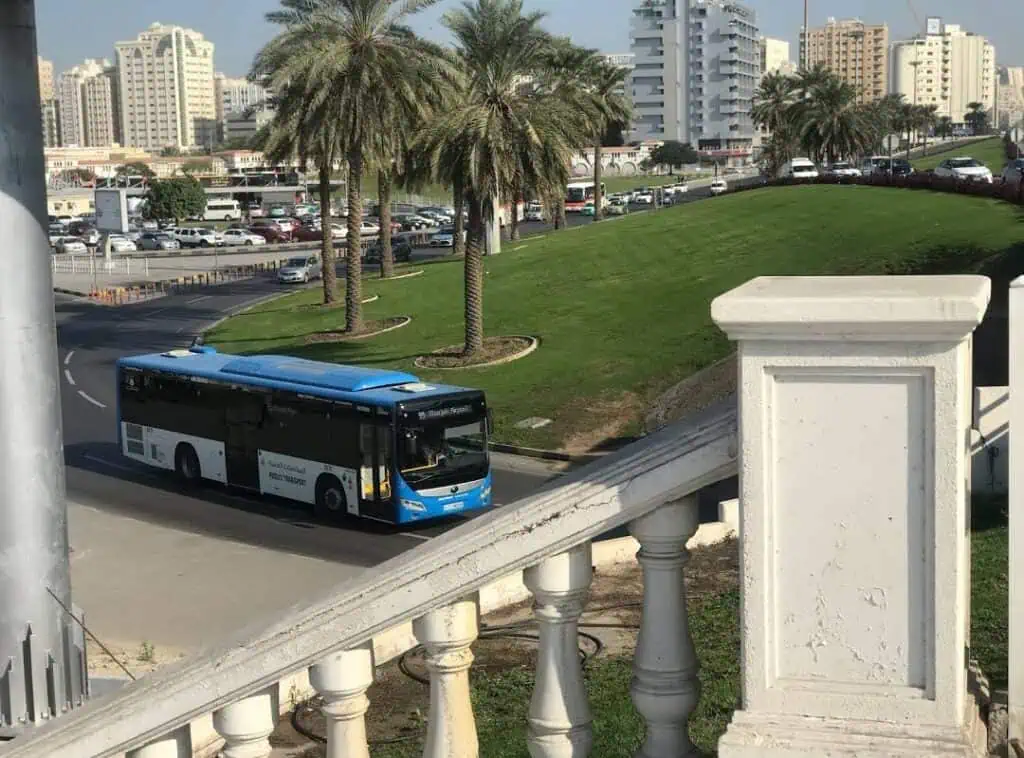 Jubail Bus Station in Sharjah